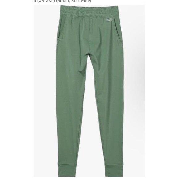 Pink Active Size Medium High Waist Skinny Jogger Pocket Victoria Secret NWT - Picture 4 of 15